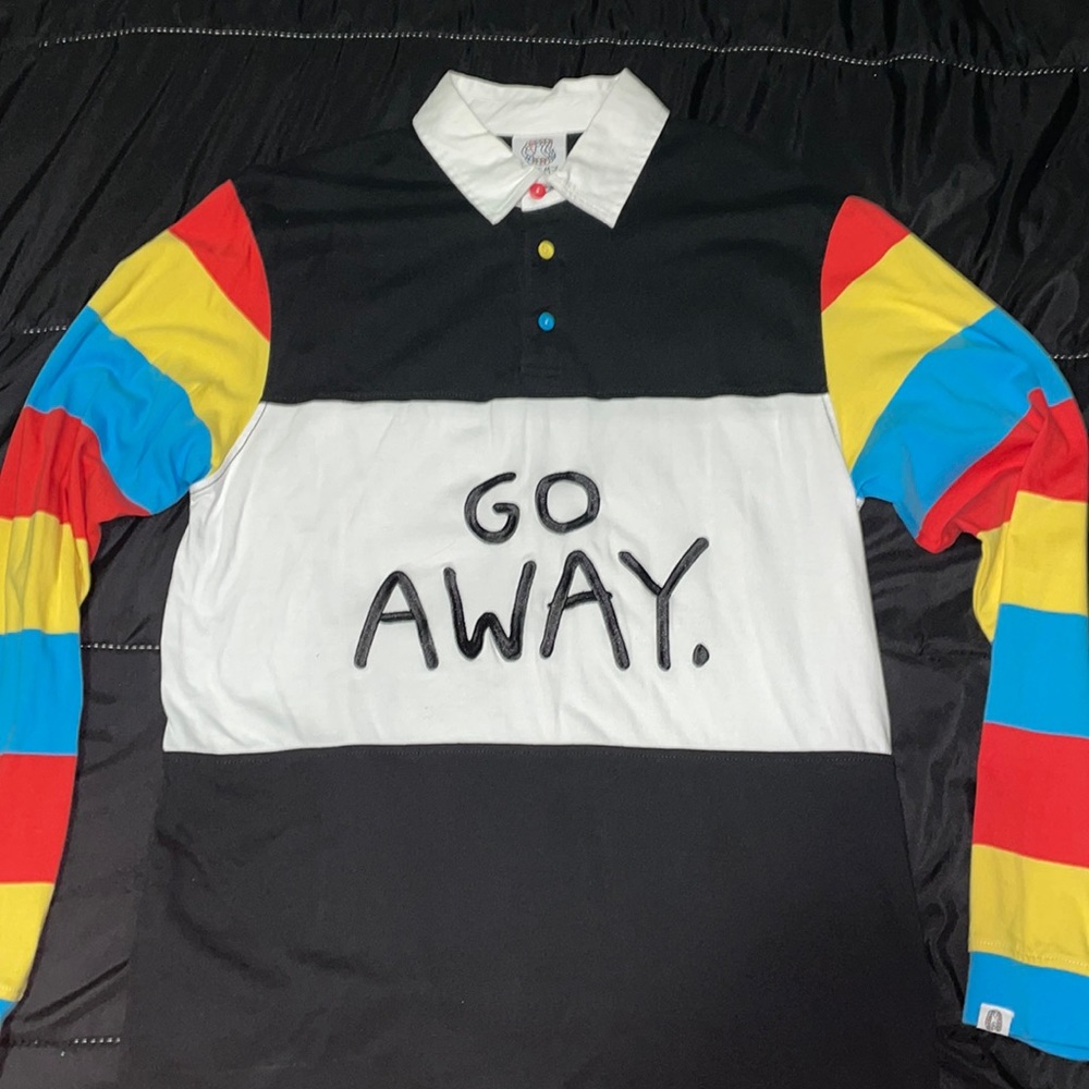 Salem7 “Go Away.” Polo shirt